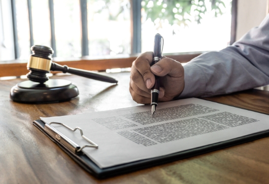 lawyer reading about Alberta's protection act